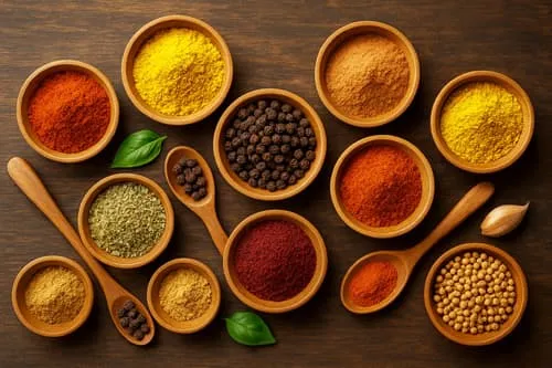 انواع ادویه مختلف و کاربردی
